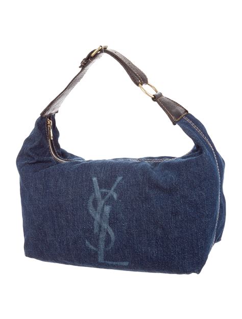 denim yves saint laurent bag|Saint Laurent clutch bags.